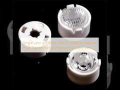 Однолинзовая линза φ11,8 мм, материал ПК/ПММА, высокая светопропускаемость, профессиональная оптическая линза